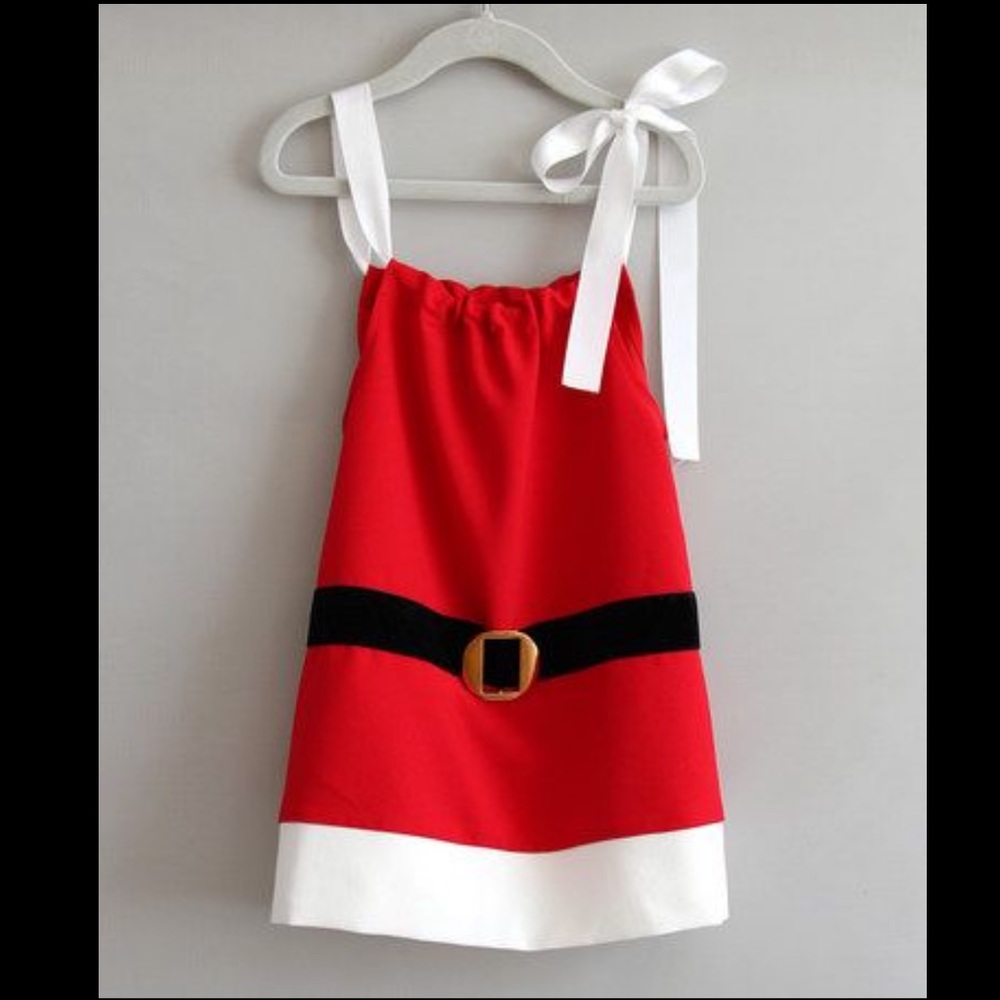 Toddler girl’s red 🎅🏻 Santa Claus 🎅🏻 dress